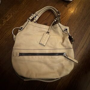 DA YANNY Hobo chic bag, light beige